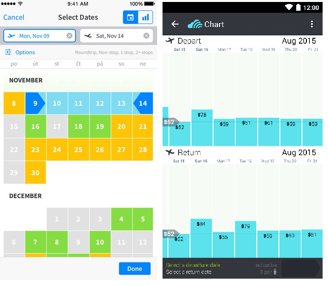 Skyscanner app