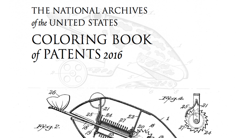 A coloring book full of old inventions | Komando.com