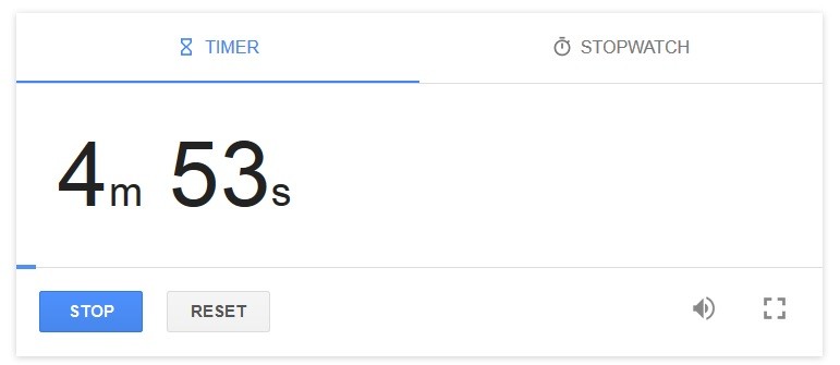 Google timer