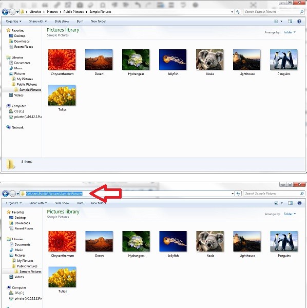 windows folders