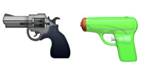 gun emoji outlawed you won t believe what replaced it komando com