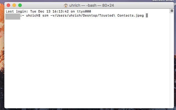 secure empty trash mac terminal sierra secure empty trash mac terminal sierra