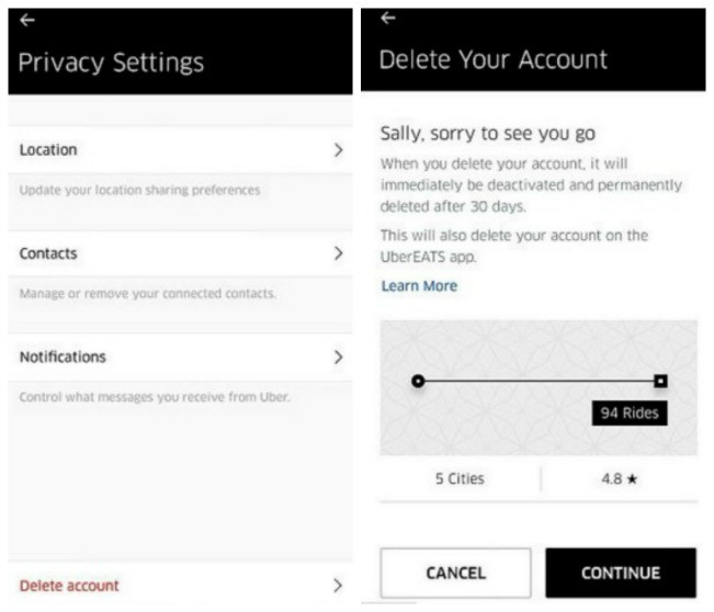 How To Cancel Uber >> Now You Can Really Delete Uber From Your Phone Komando Com How To Cancel Uber >> Now You Can Really Delete Uber From Your Phone Komando Com