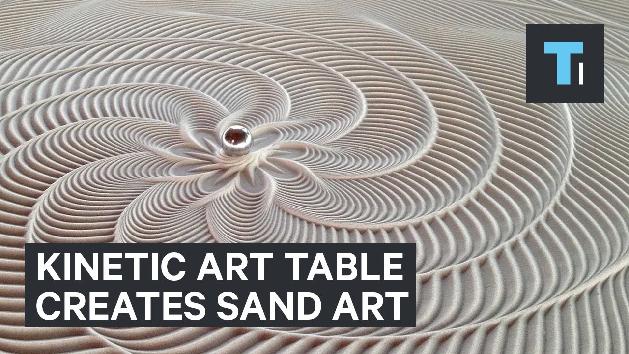 kinetic sand art