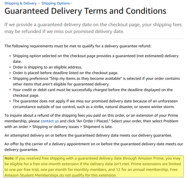 What to do if your package isn't delivered on time from Amazon