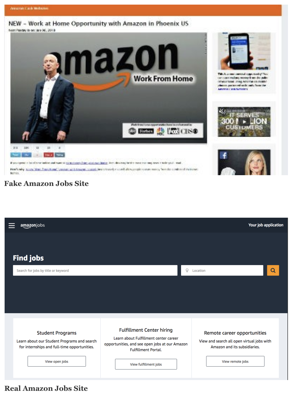 Watch Out For These Fake Amazon Work From Home Job Opportunities