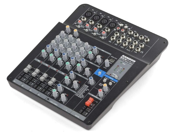 samson mixpad mxp124 how many channels via usb