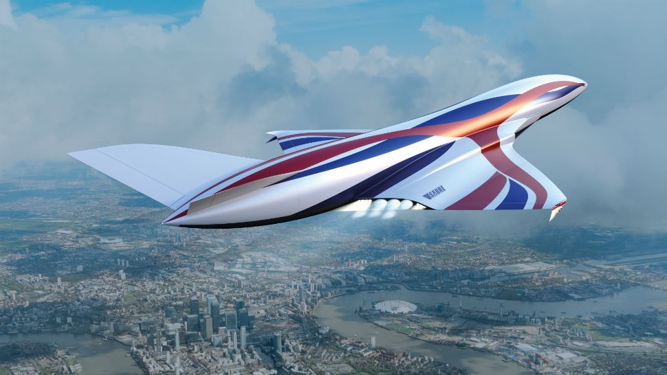 hypersonic flight air travel New York to London