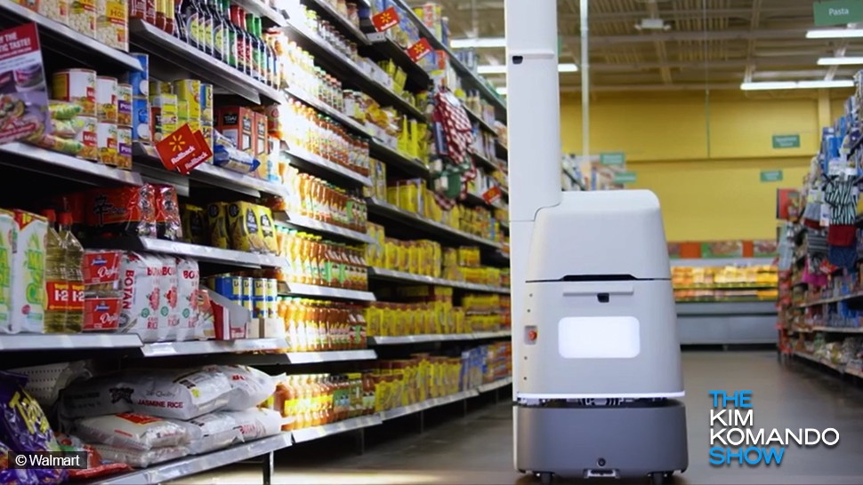 Robots working at walmart cheap