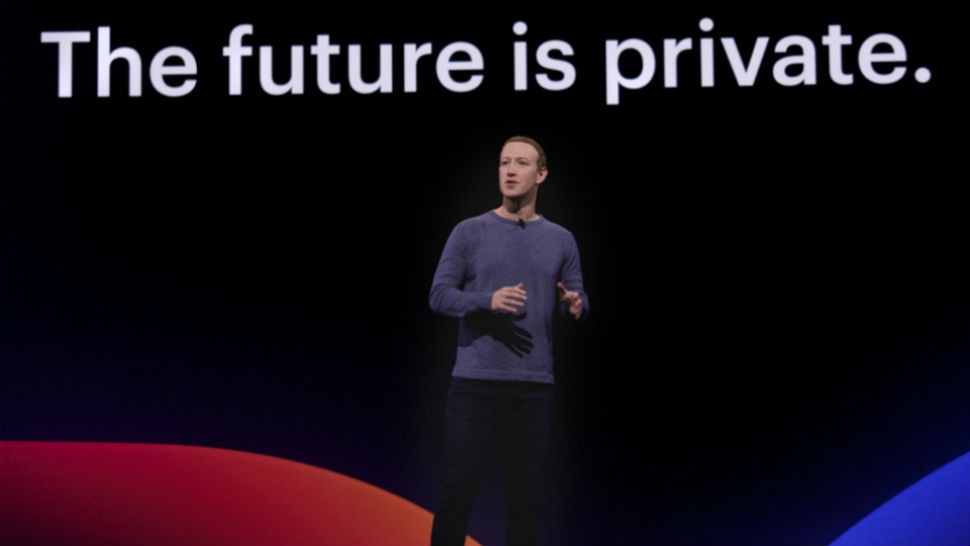 Mark Zuckerberg says the future is private during F8