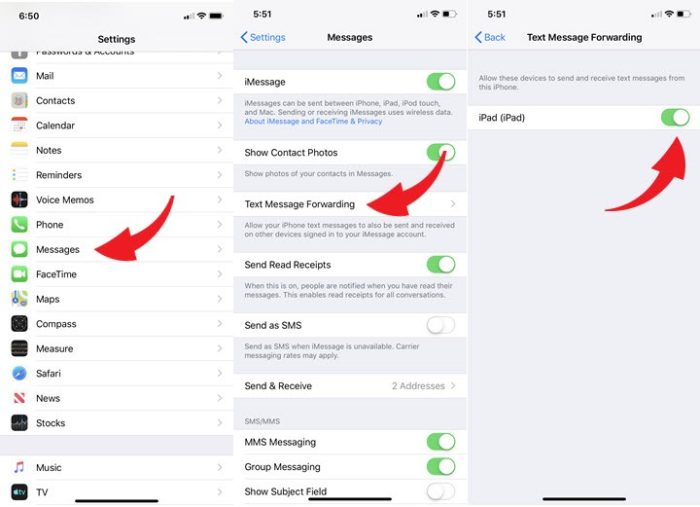 How to forward texts from your phone to your email