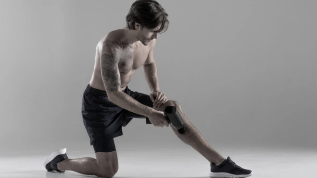 Say goodbye to aches and pains with this discounted massage gun