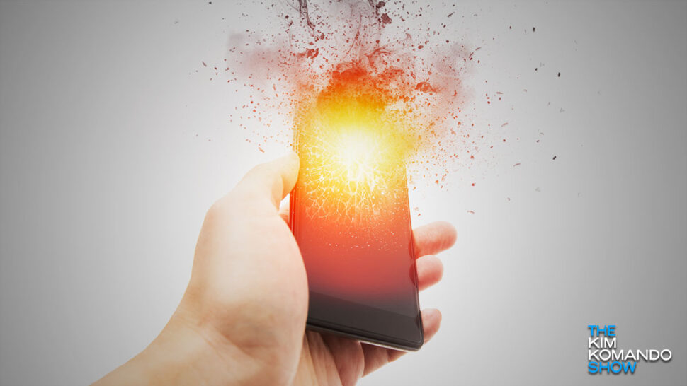 Samsung A20e explodes — How to put out a smartphone fire