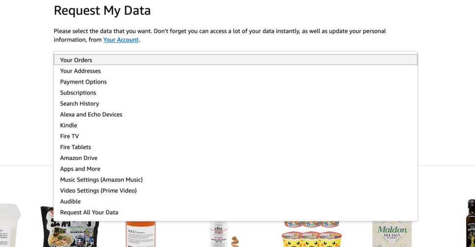 how can i hide my order history on amazon