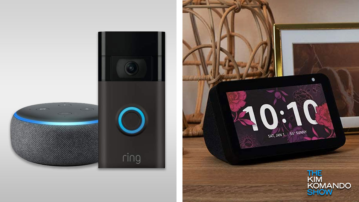 Kim just saved $480 on Echo Show so everyone in the family can keep in touch with Mom