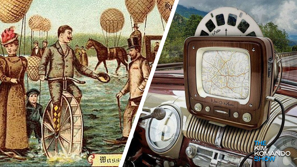 These hilarious old photos show what people predicted the future would