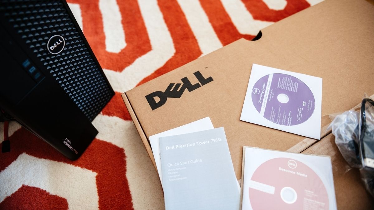 Dell computer packaging
