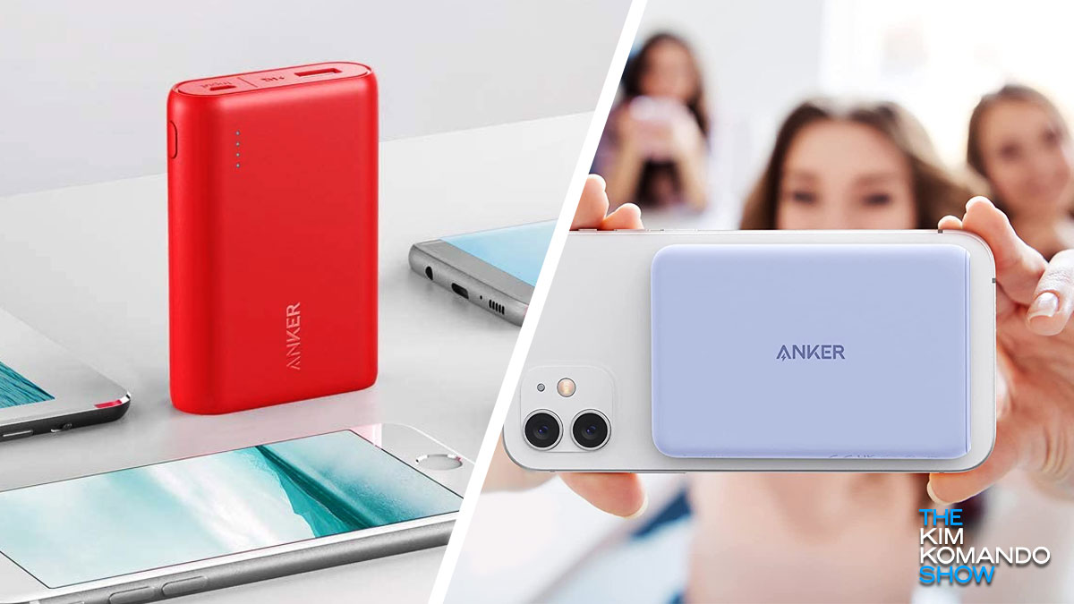 Need a nice portable battery? This colorful one from Anker is on our wishlist