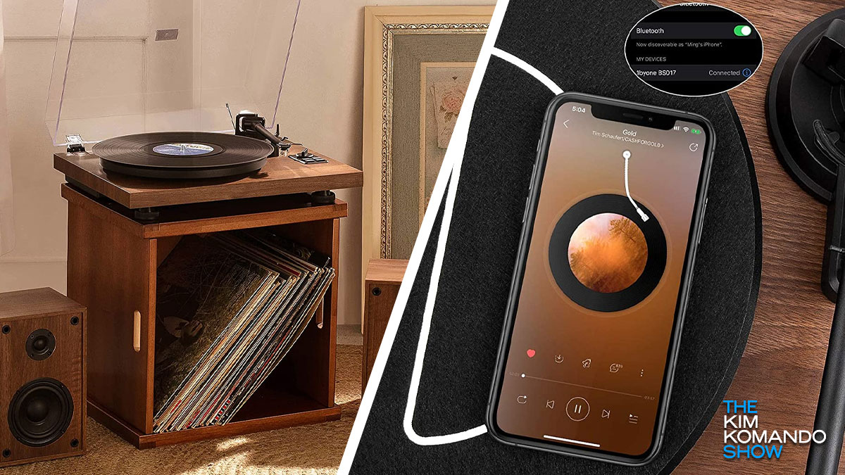 Tech sale: $40 off a smarter, Bluetooth-enabled record player