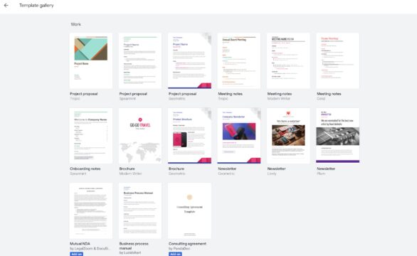 Need to liven up those Google Docs? How to find and use free templates