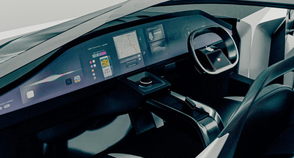 Apple Car inside