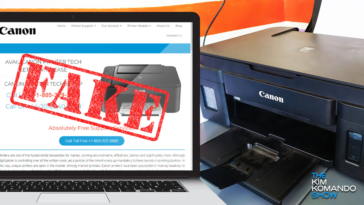 Do you personal one in all these printers? Look ahead to faux customer support websites