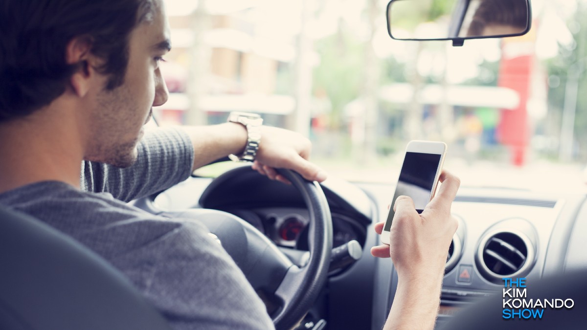 Is it illegal to talk to your phone's smart assistant while driving?