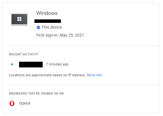 Google Gmail devices