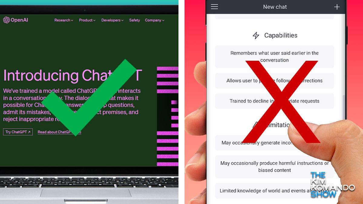 Watch out for fake ChatGPT apps