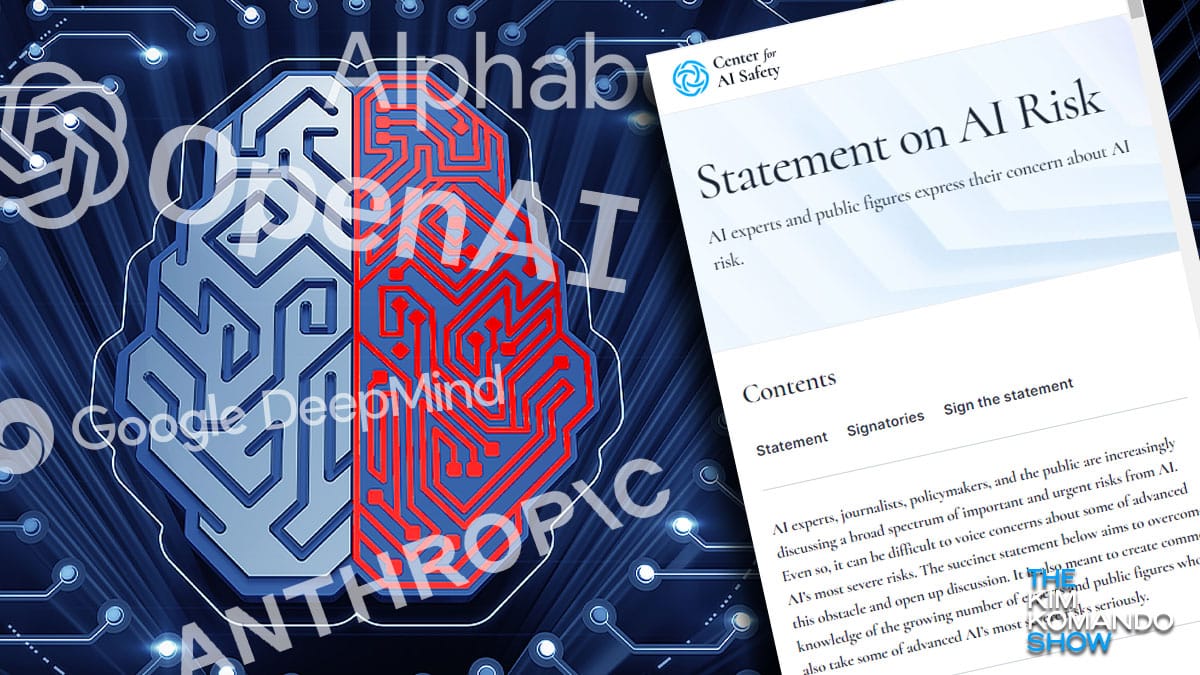 New AI warning: ‘Risk of extinction’