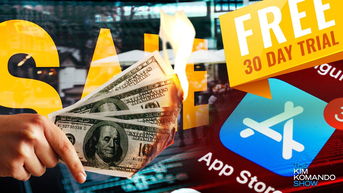 You’re flushing away money on tech