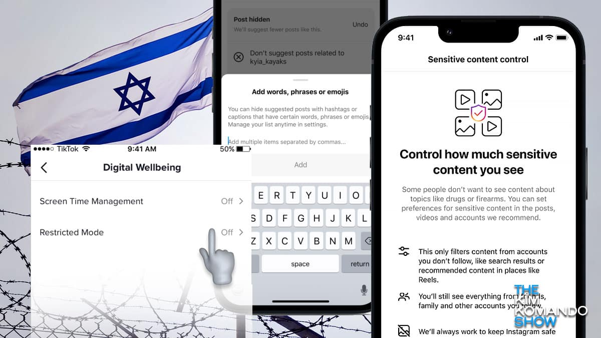 Stay informed, not overwhelmed: How to filter war content from your social media feeds