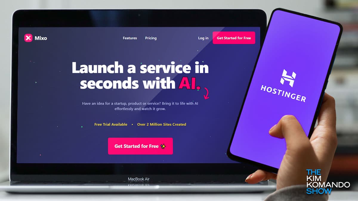 Need a website? AI can do it for you!