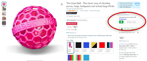 Clean ball