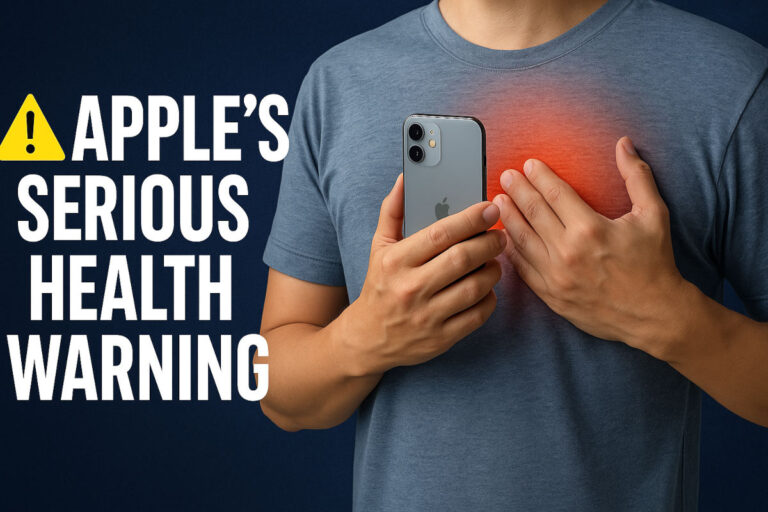 Apple’s serious health warning