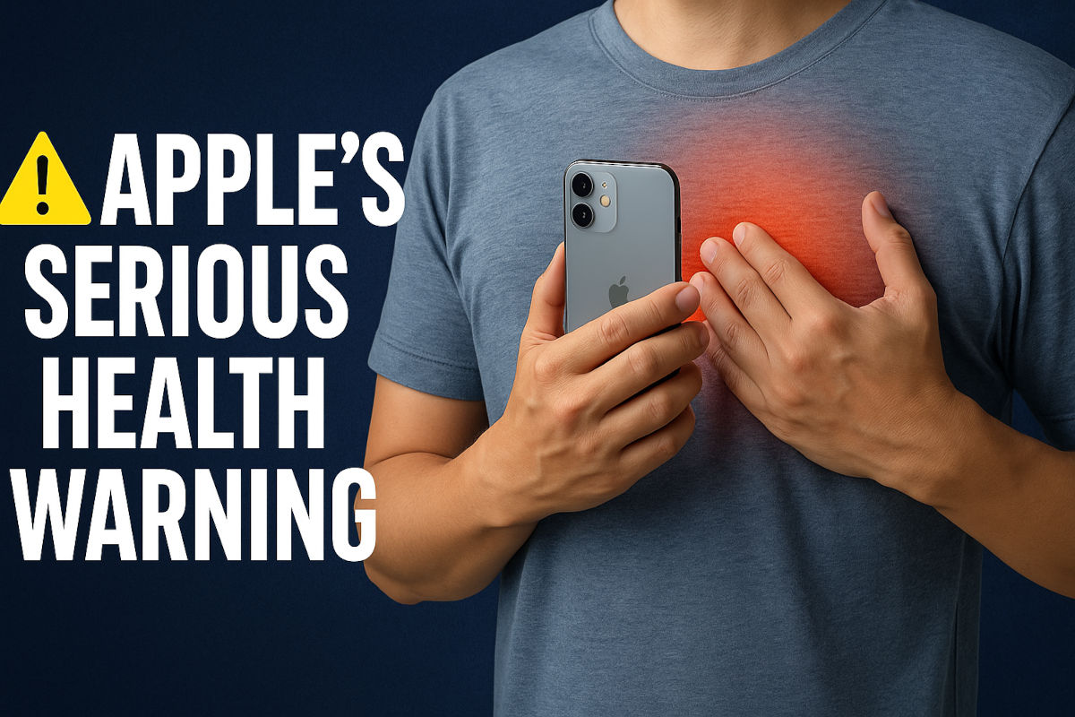 Apple’s serious health warning