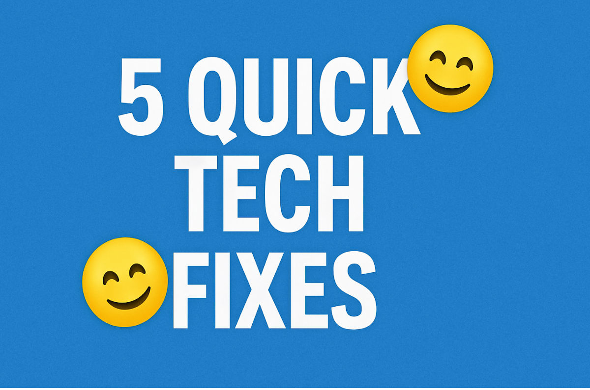 Duct tape fixes for the digital age
