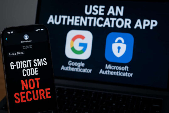 Stop using 2FA text codes already