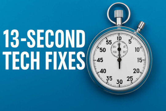 Panic fast, fix faster