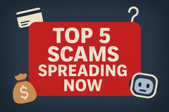 5 clever scams spreading now