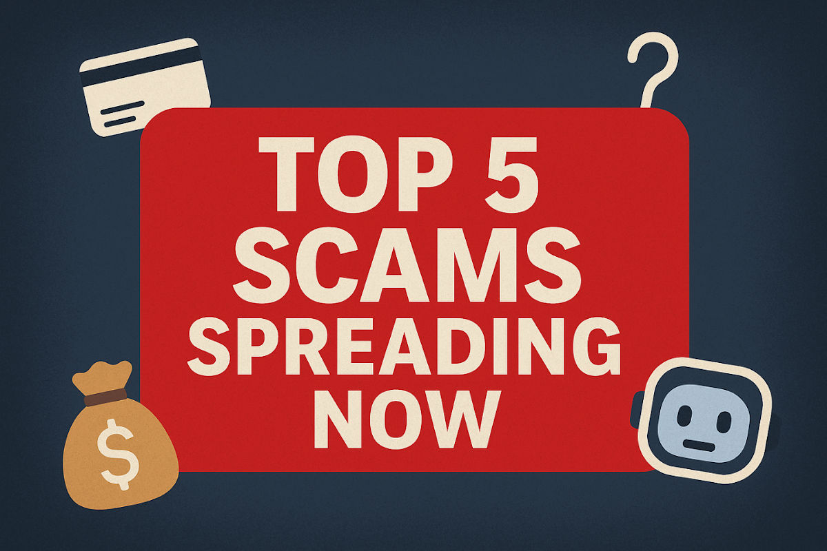 5 clever scams spreading now