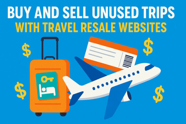 Change of plans? Sell your trip instead