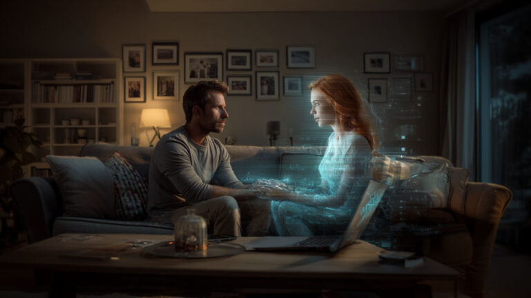 He married his chatbot, and his human wife’s cool with it