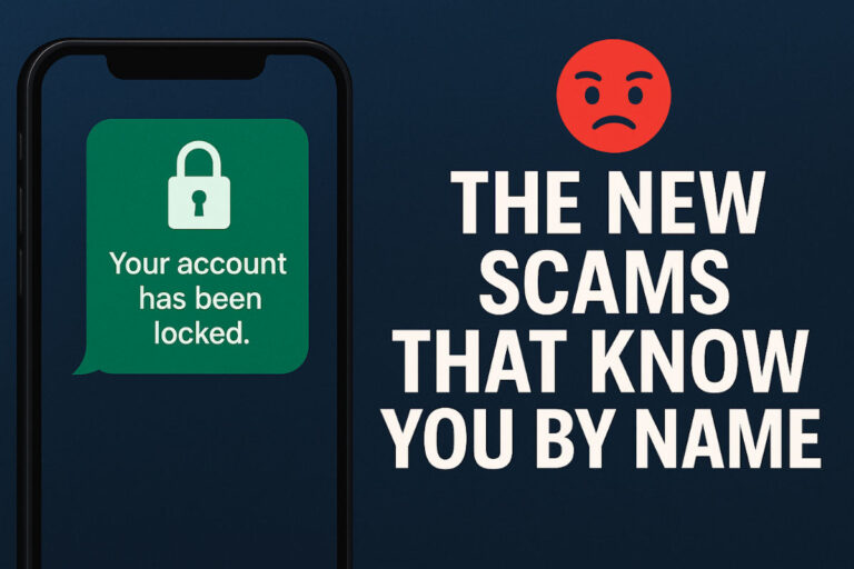 The new scams that know you by name
