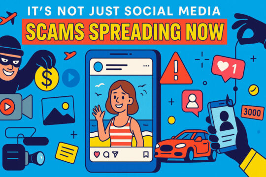 Top scams spreading right now