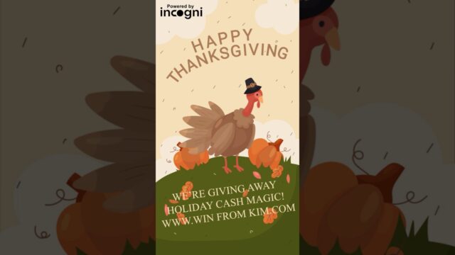 We’re giving away holiday cash magic! www.WinFromKim.com