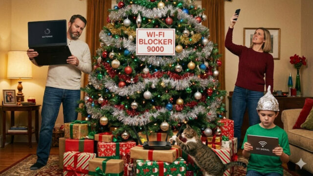 Is your Christmas tree killing your Wi-Fi?