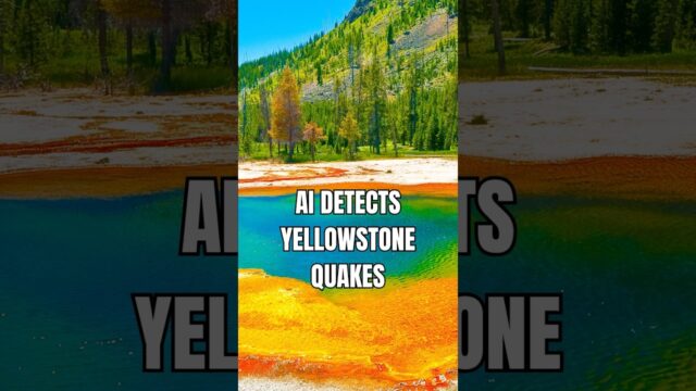 AI Detects Yellowstone Quakes #yellowstone #yellowstonequakes #volcanowatch