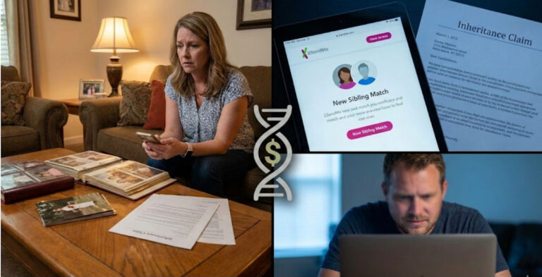 They found a match on 23andMe and wanted money