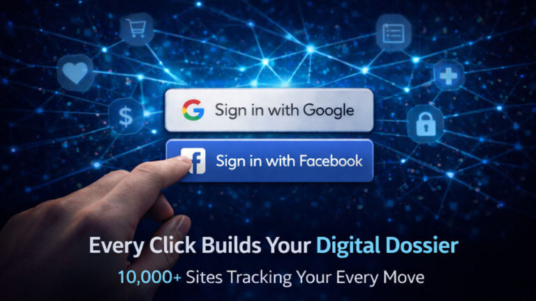 The single sign-on trap: How one click snitches on you to 10,000 sites